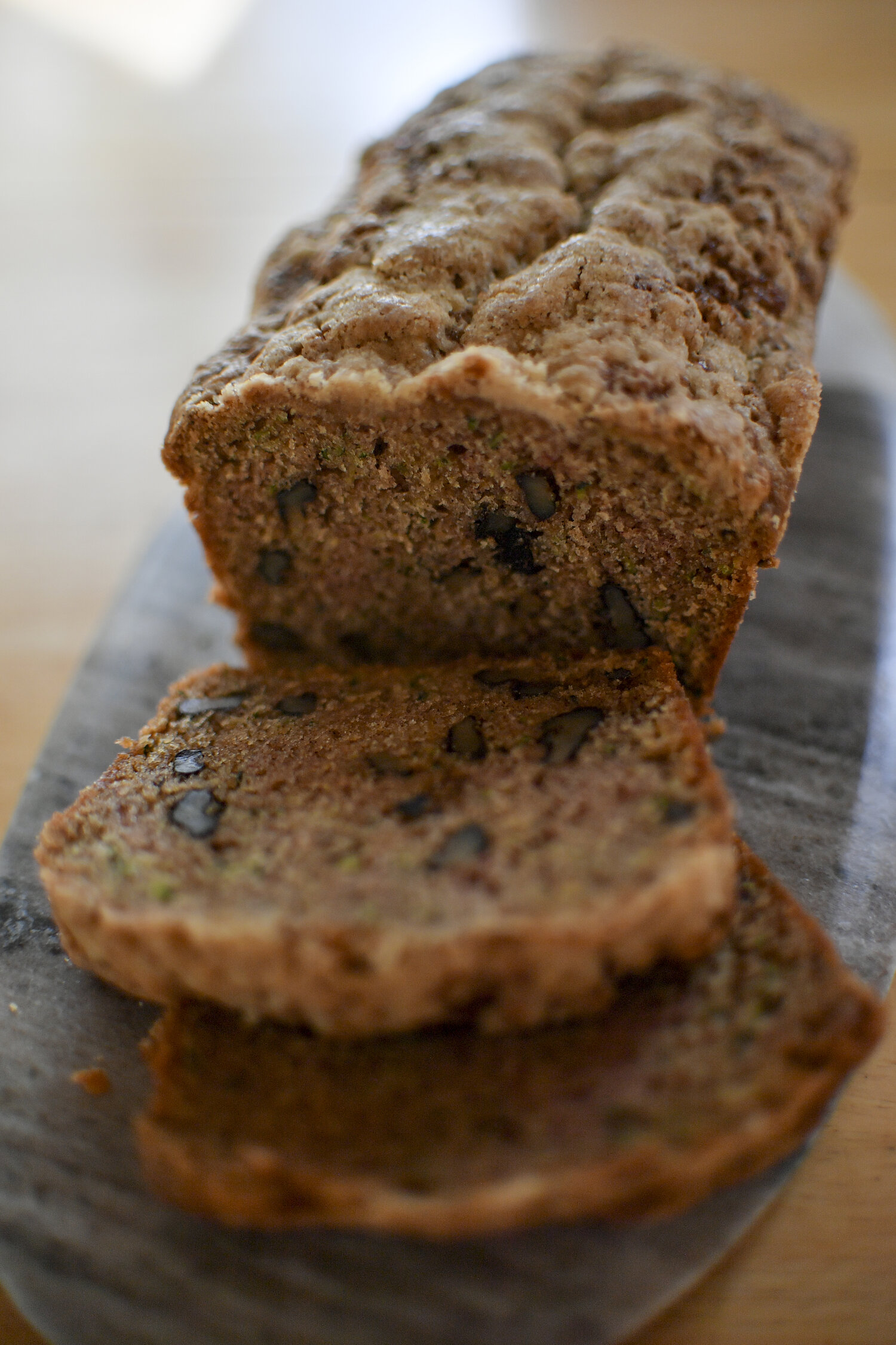 Zucchini Bread with Streusel Topping