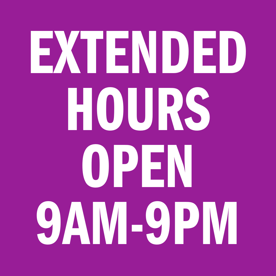 Open 9AM - 9PM