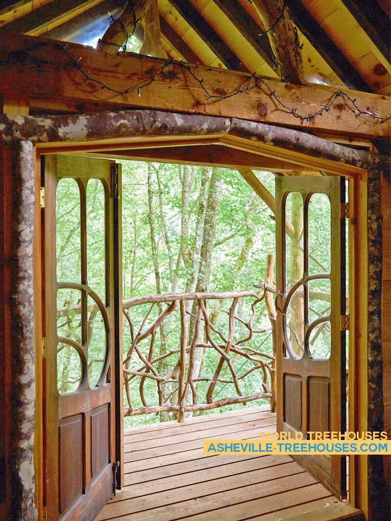 Asheville tree house builder: Your treehouse will be a doorway to the essence of the forest.