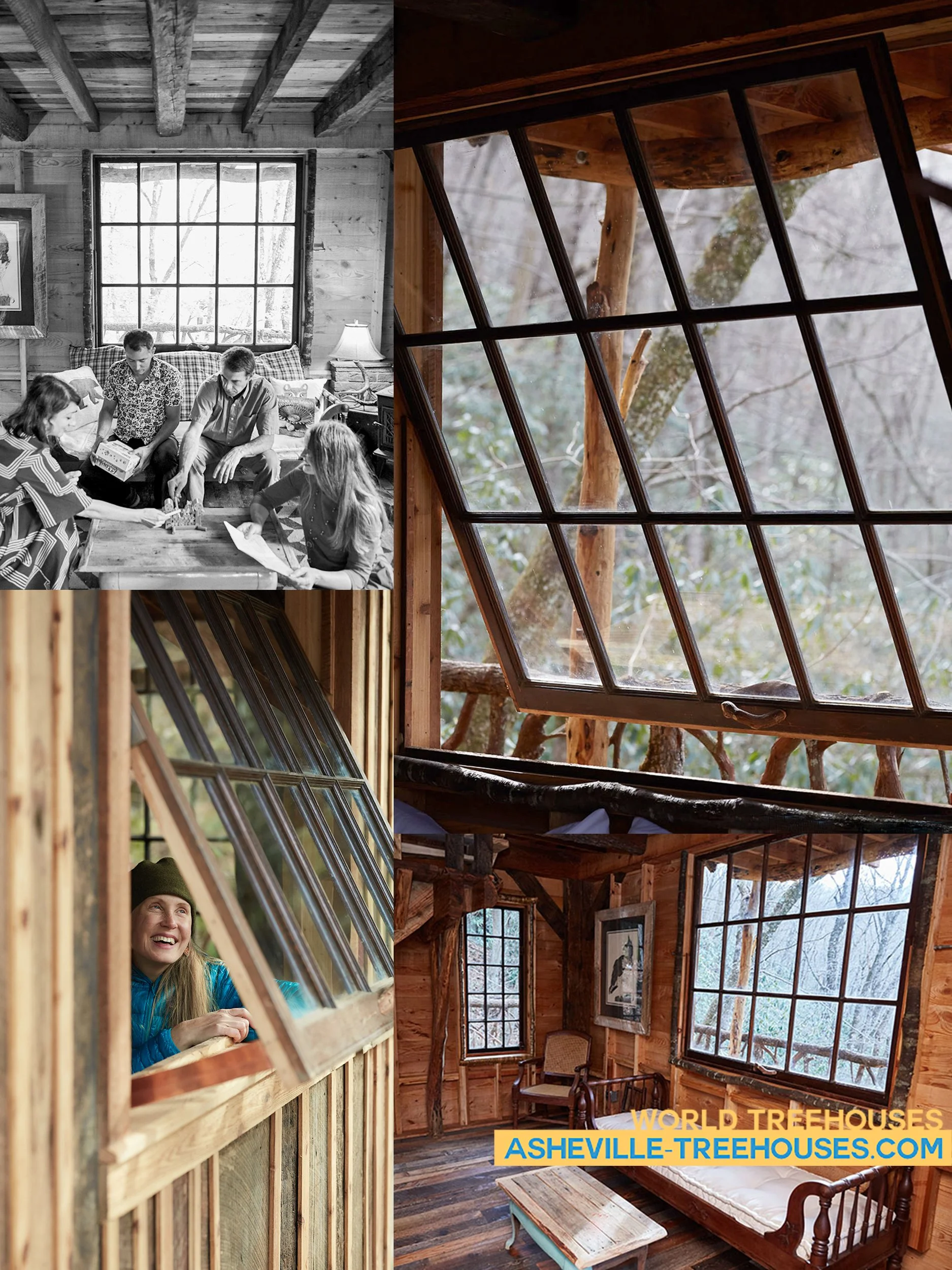 Asheville Treehouse Builder: "Asheville's History, Right Here in My Treehouse!"