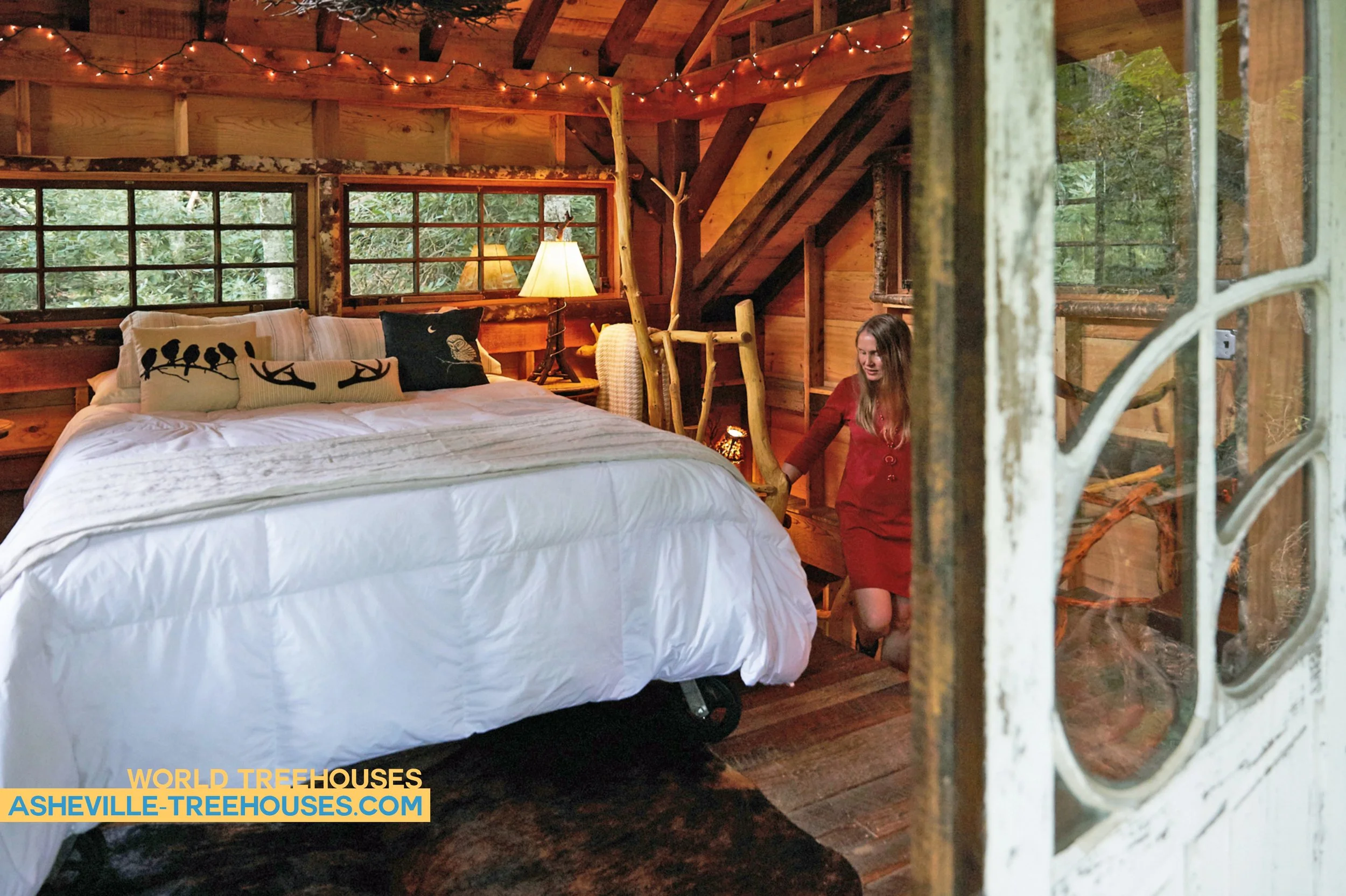 Western NC Tree House Builder: Inhale, exhale, relax, repeat.