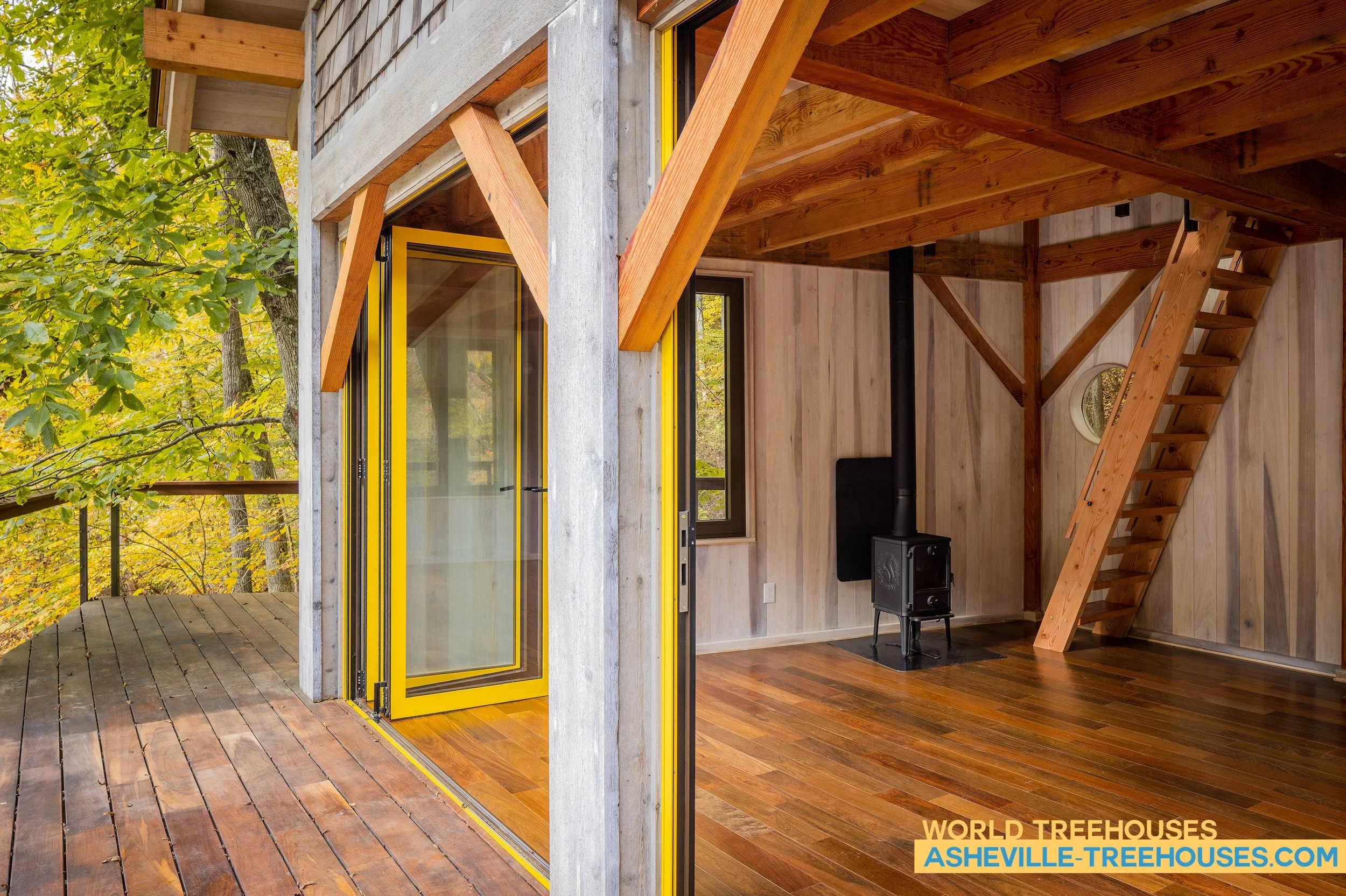 Western NC Tree House Builders: In Your Own Custom Tree House, Bask in the Tranquility of Nature