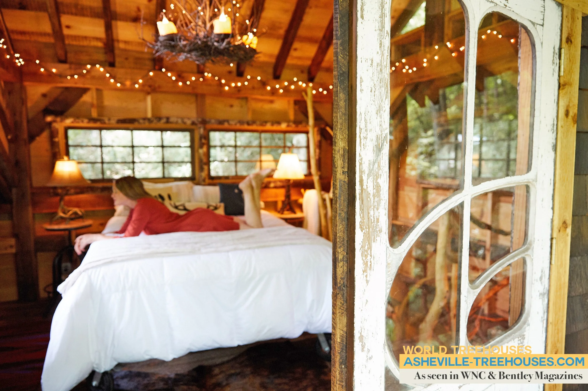 Western NC Tree House Builders Create a Place that’s Just for You to Rest