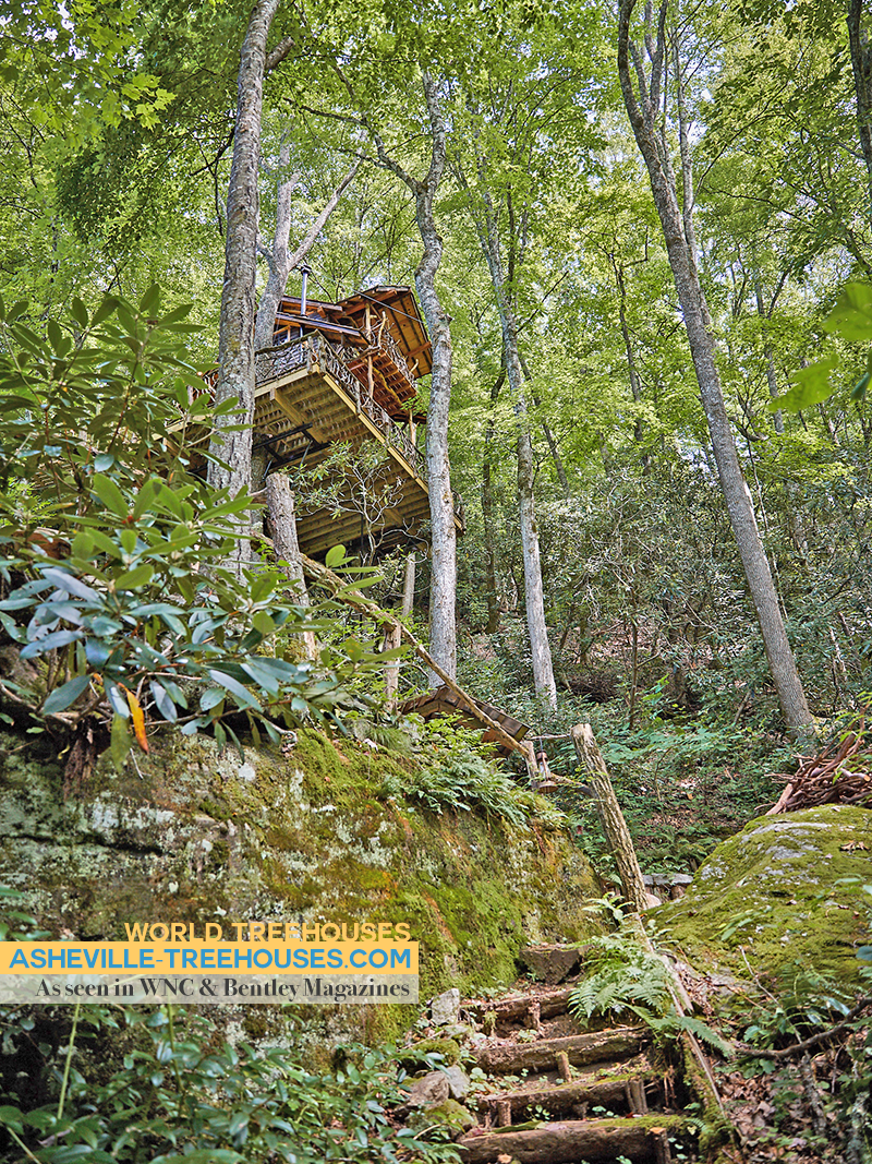 Treehouse Builders Western NC Builds A Secluded Escape Amidst the Trees