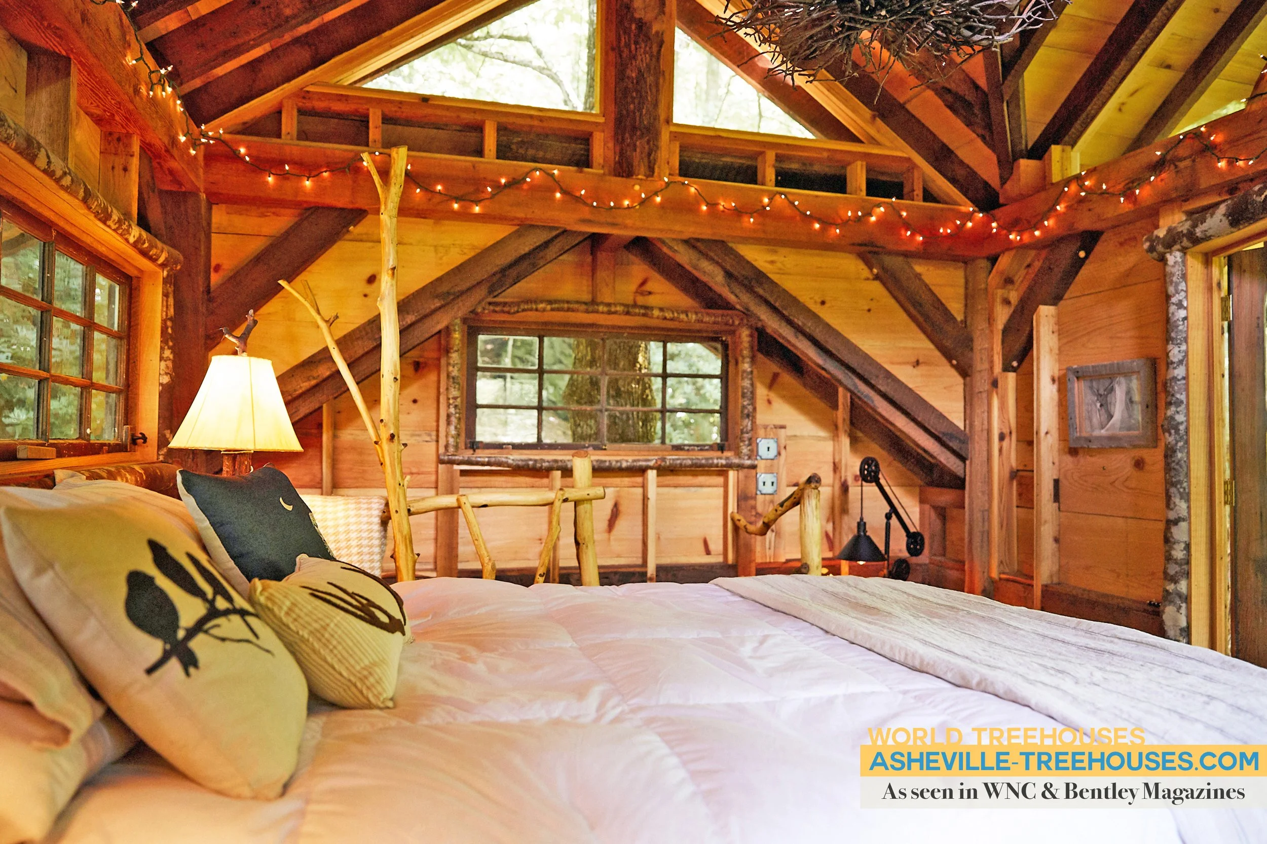 Asheville Treehouse Builder Bids You Respite from Your Cares