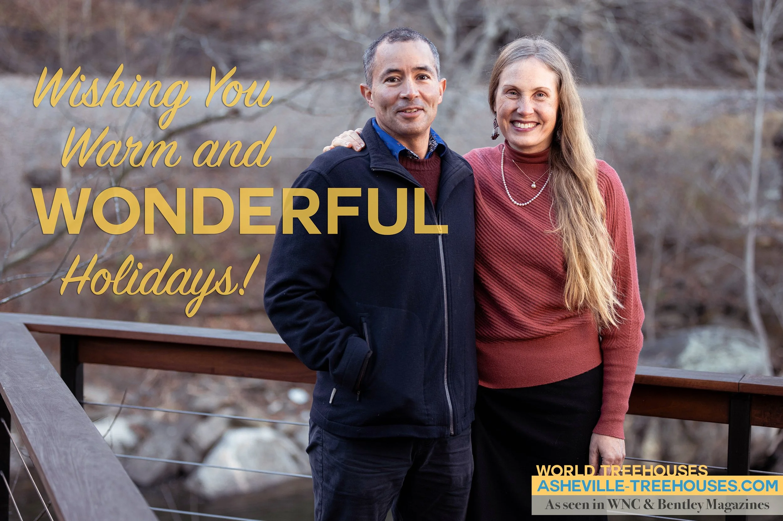 Season's Greetings from Your Treehouse Builder Western NC