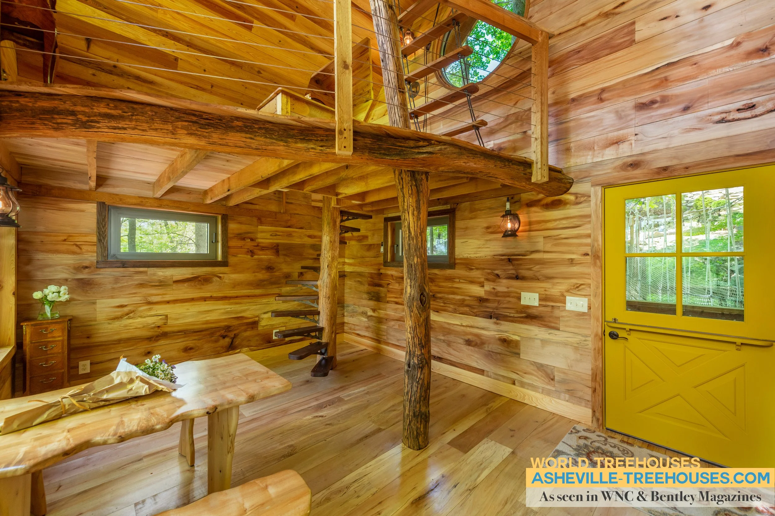 Treehouse Builder Western NC Presents a High Quality Hangout
