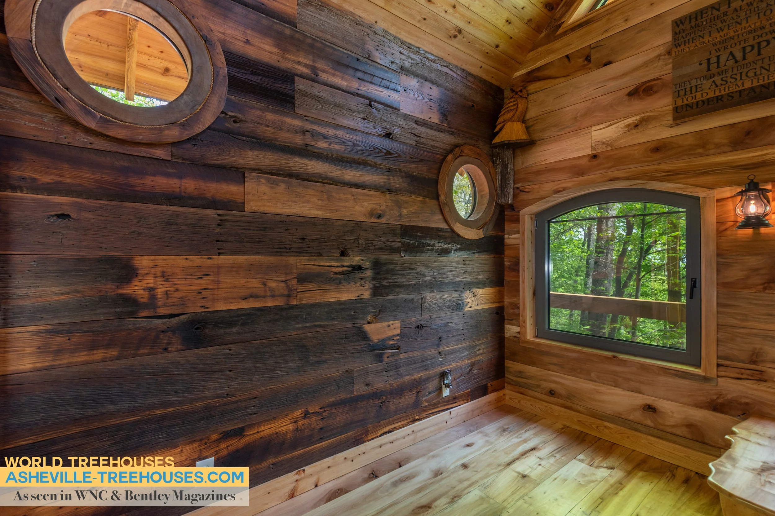 Asheville Treehouse Builders Honor the American Chestnut