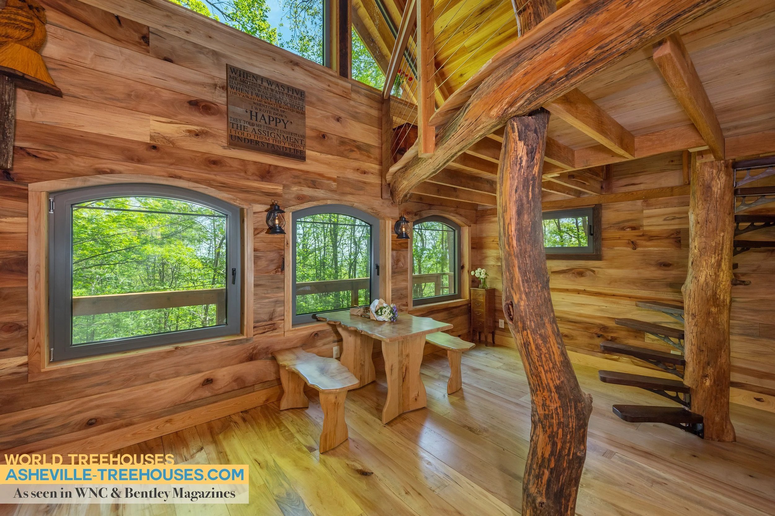 Custom Treehouse Builder Offers Handcrafted Happiness