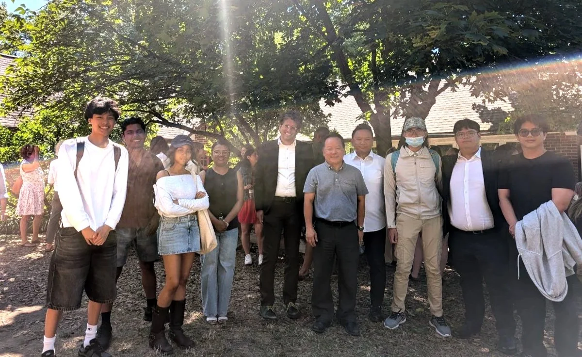 Visiting the MP at the Canada Summer Jobs 2025 Celebration