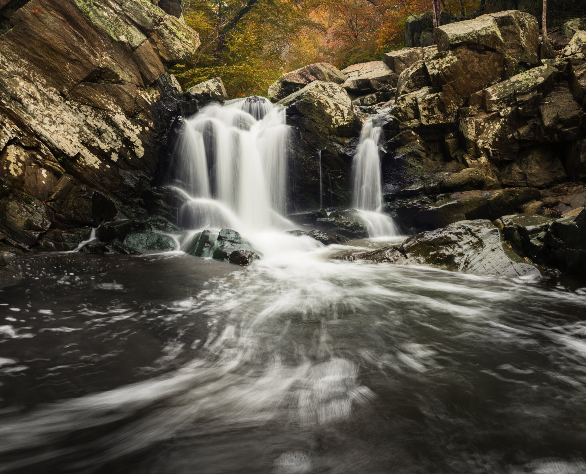 "Scott's Run Falls No. 3"