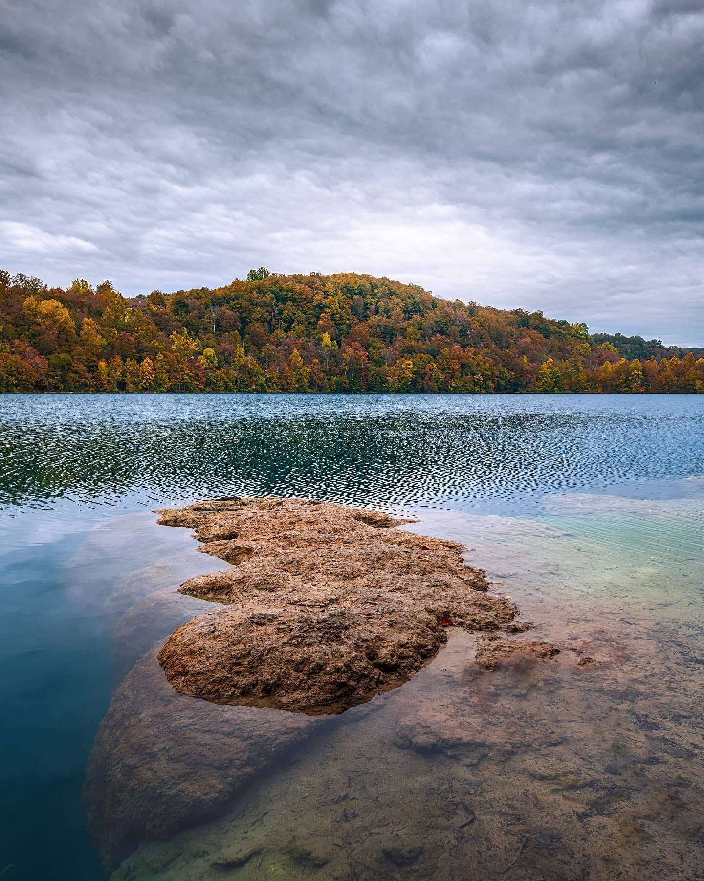 &quot;Venture&quot;
.
Another image from a few weeks ago, catching some early autumn color at Green Lakes, along with some super moody skies!
.
==========================================
.
💻: www.griffinbarnett.photography
.
========================