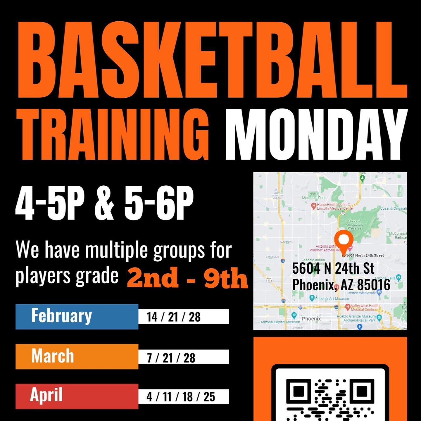 DM us, text us 602-345-1783 or drop in to get started 🏀