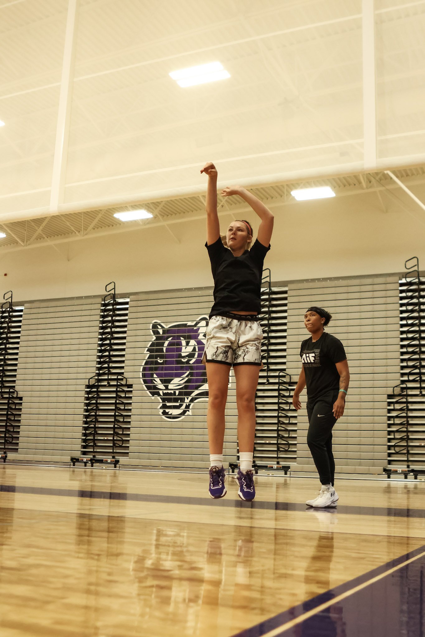 Elii Guiney Training with Coach Elijah Knox Millennium HS. AZA Basketball Training.JPG