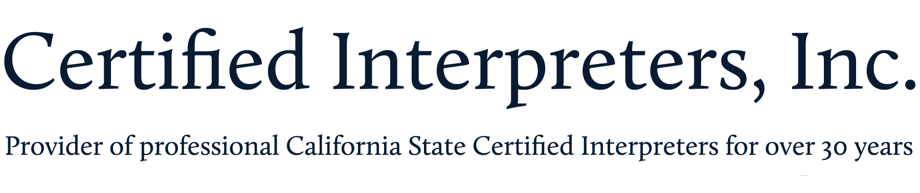 Certified Interpreters, Inc.