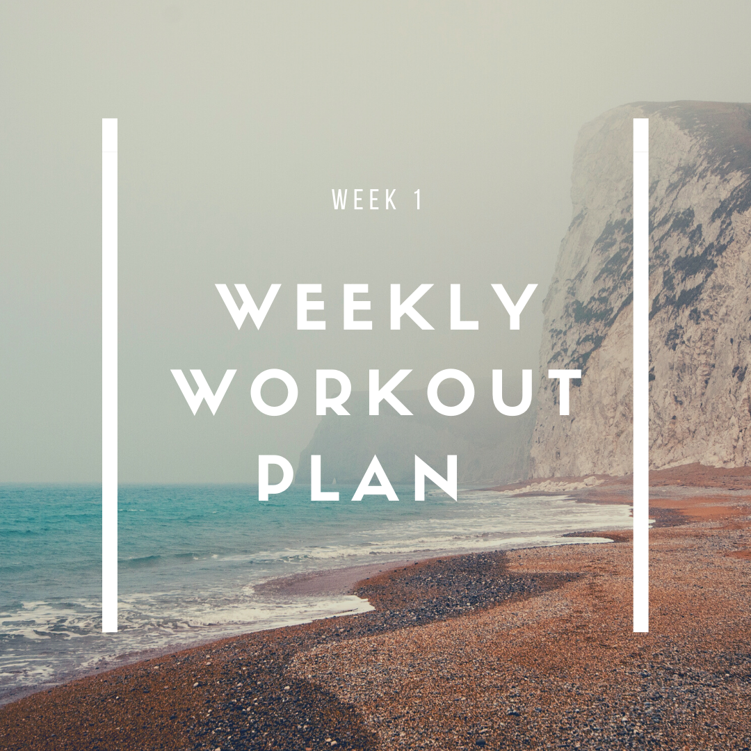 WEEK 1 WORKOUT PLAN
