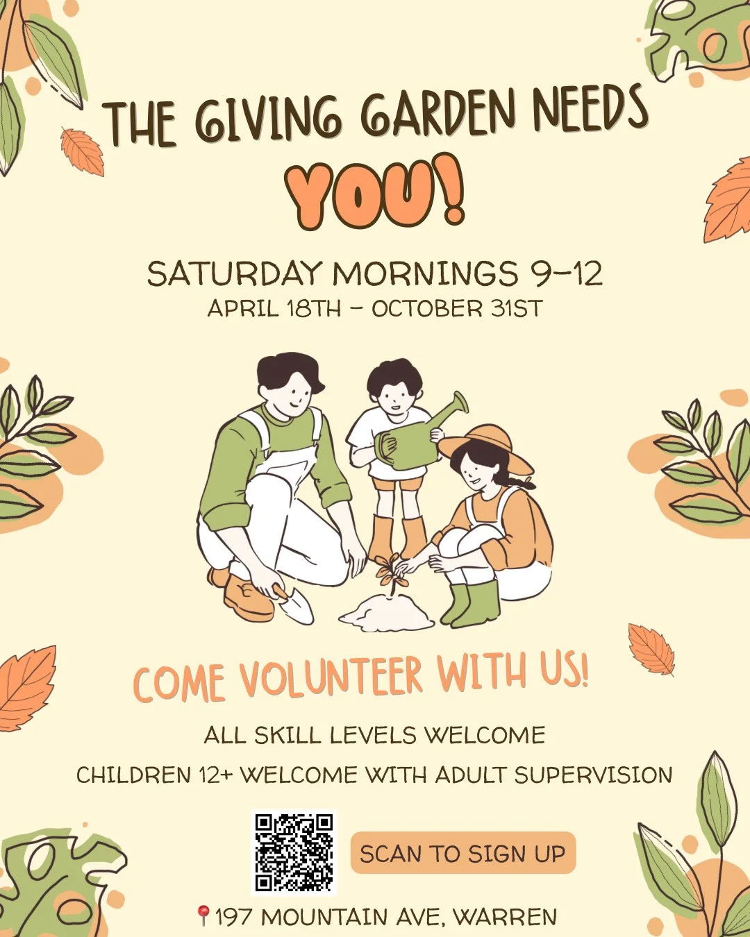 Giving Garden Saturdays - On-Going