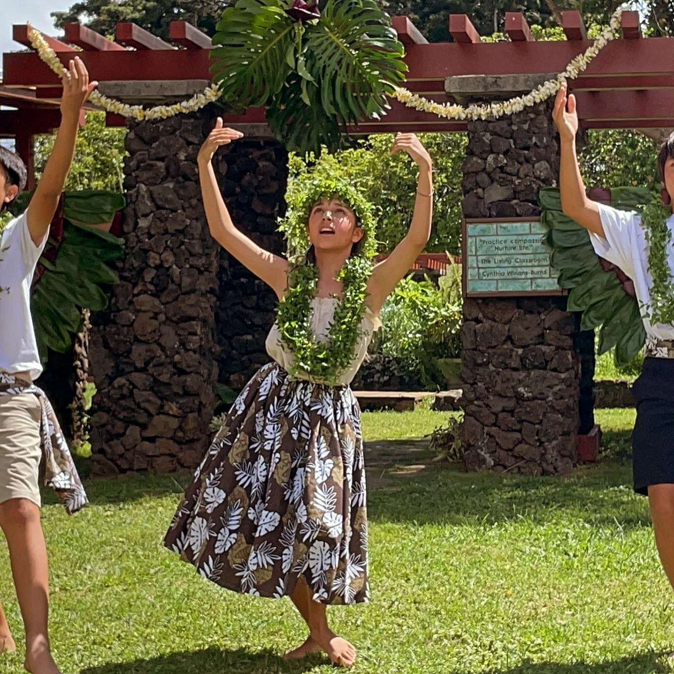 Dance is her medicine. Hula is is her religion.