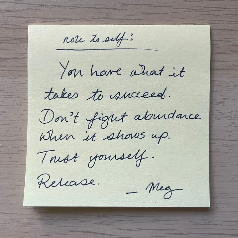 A weekend message 🤎

The day after rest is usually bittersweet for me. Instead of replaying the same tape of &ldquo;shoulds&rdquo; and getting stuck in my overwhelm, I started my day today with a gratitude for the abundance and generosity of my life