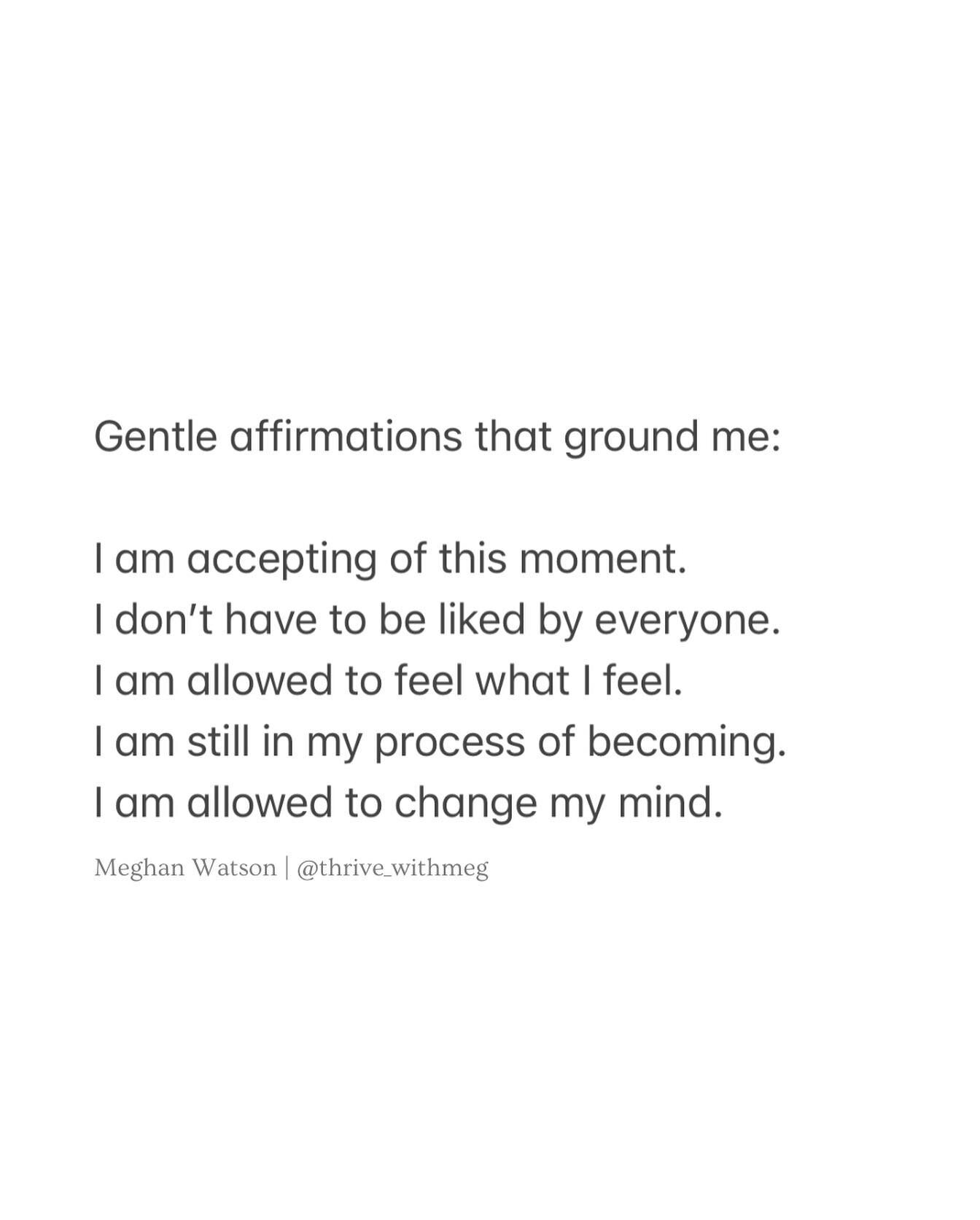 On repeat whenever necessary 💌

#groundingenergy #gentleaffirmations #healingwords