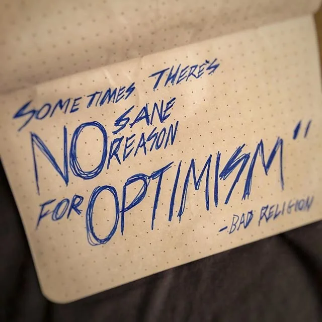 Word sketches, I guess. #badreligion #notebook