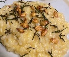 Rosemary Pumpkin Risotto