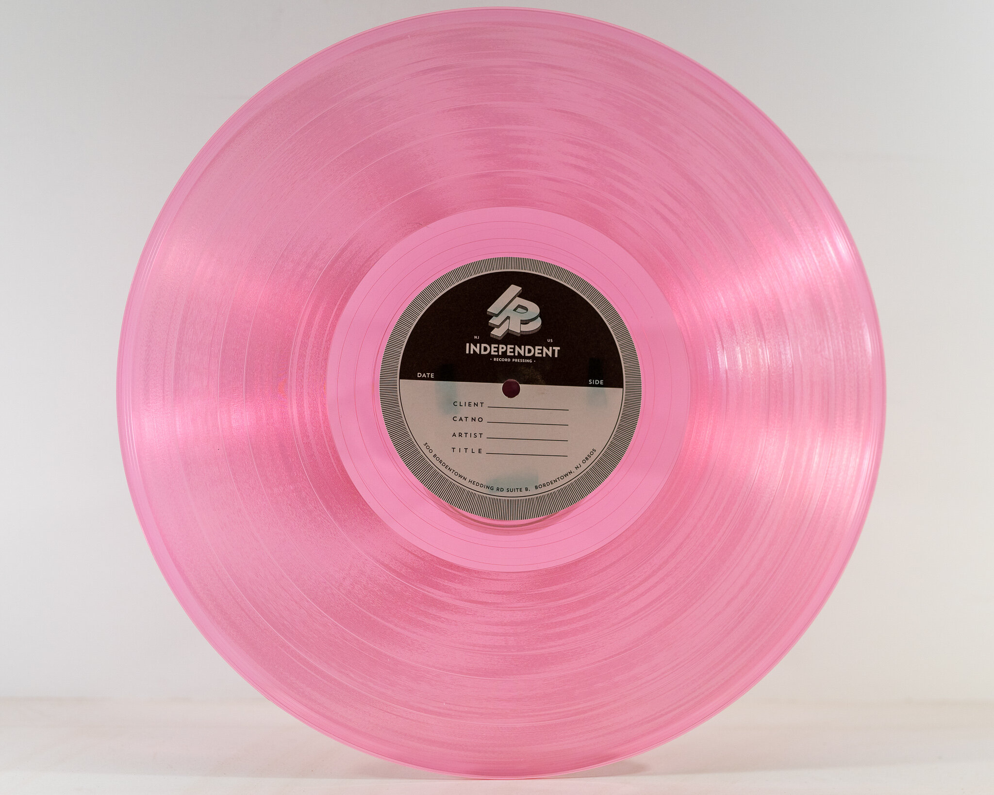 Clear Pink — INDEPENDENT RECORD PRESSING