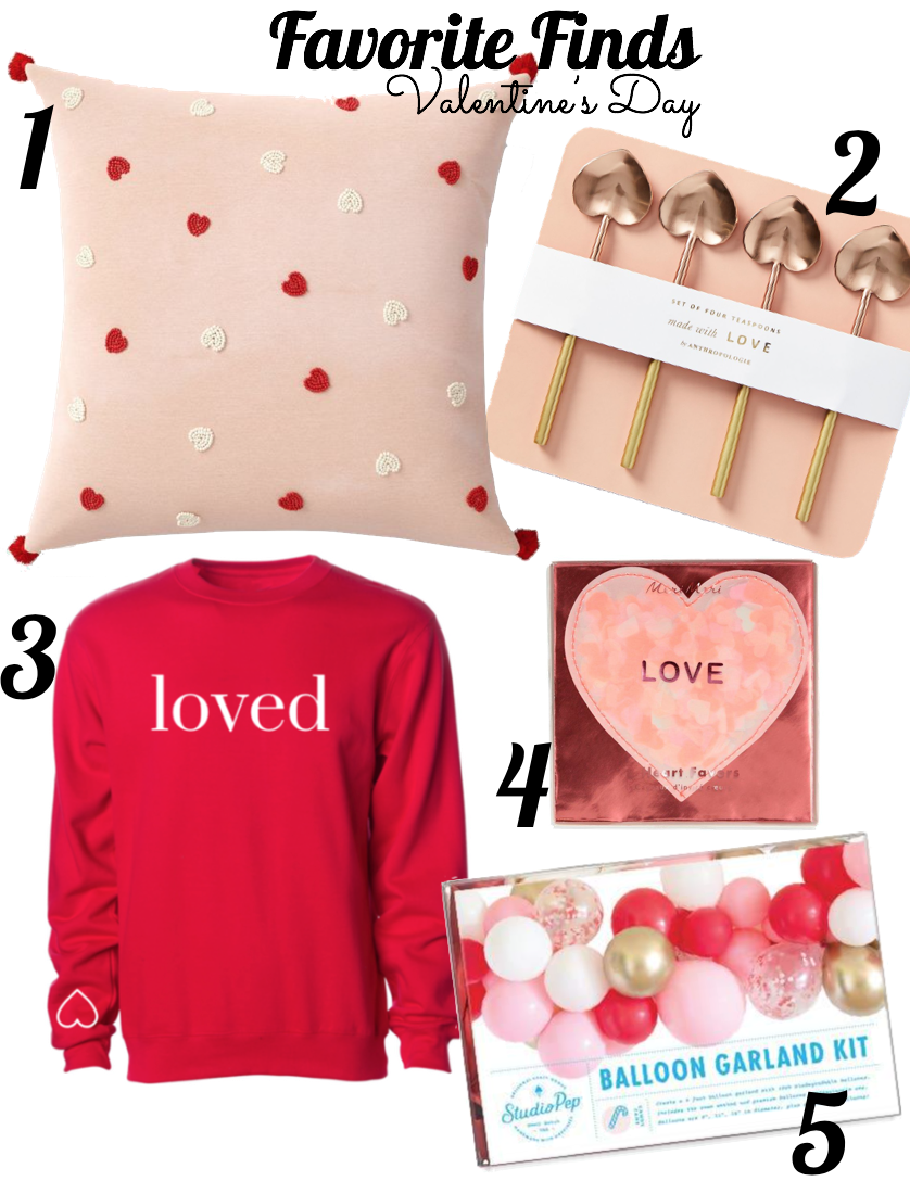 FAVORITE FINDS: VALENTINE'S DAY