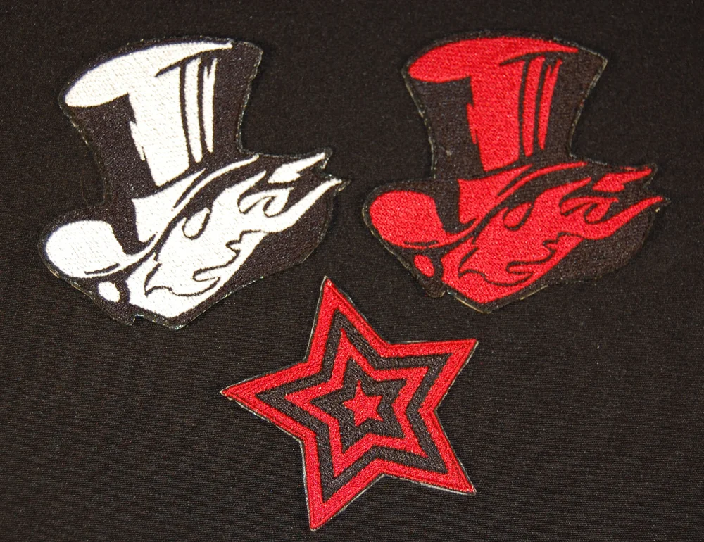 Persona 5 Inspired Iron-on Patches — Rabbit Tales 