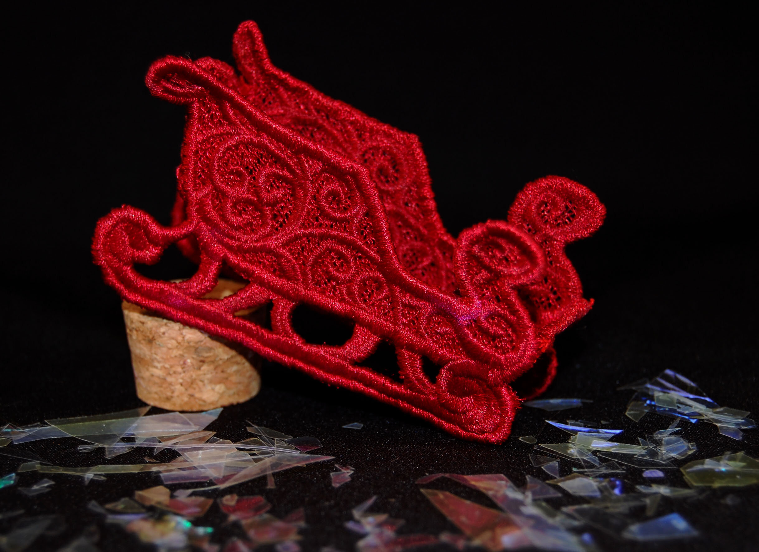 Lace Winter Sleigh