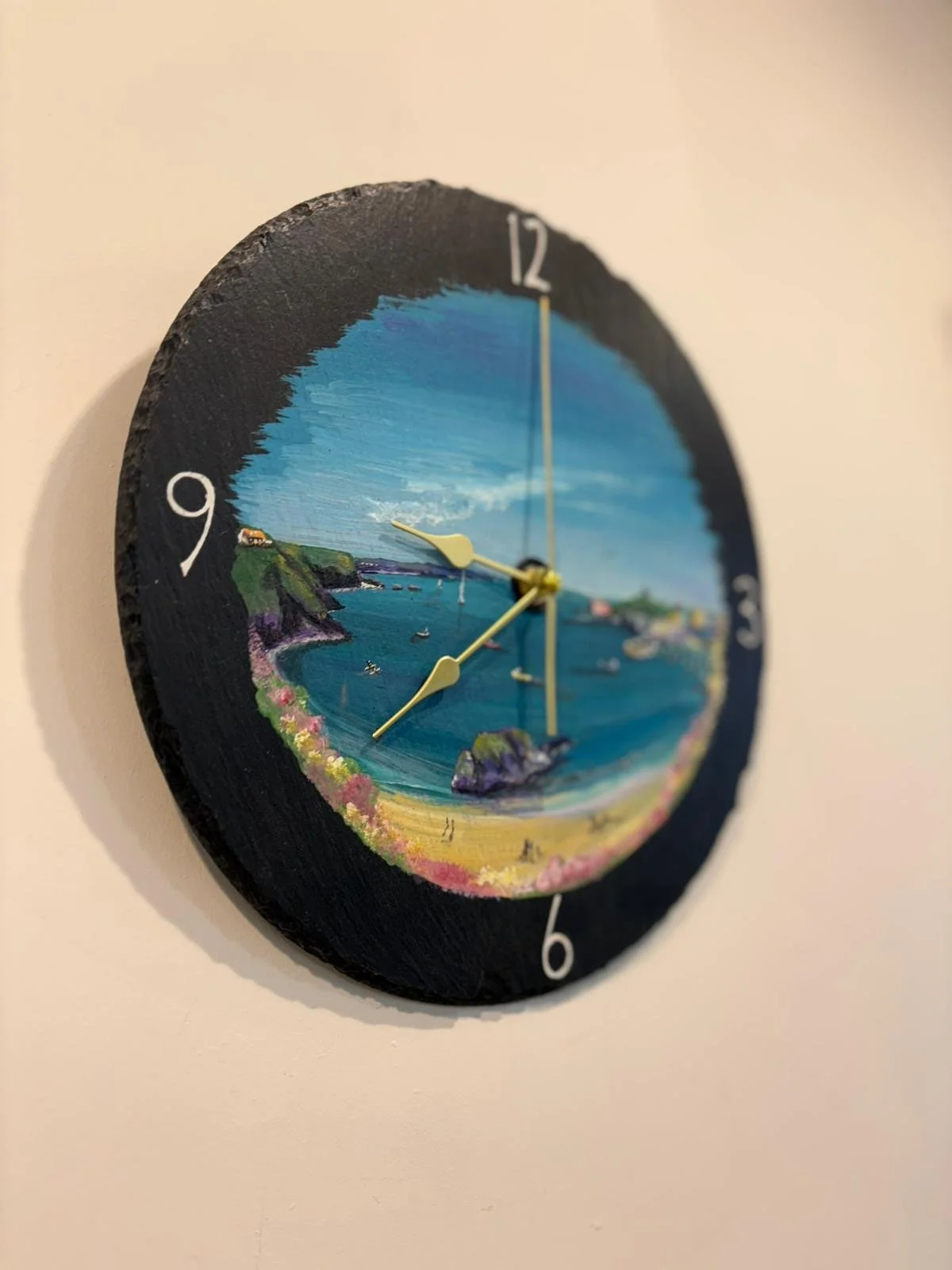 SaraJones-slate-llechi-art-clock.JPG