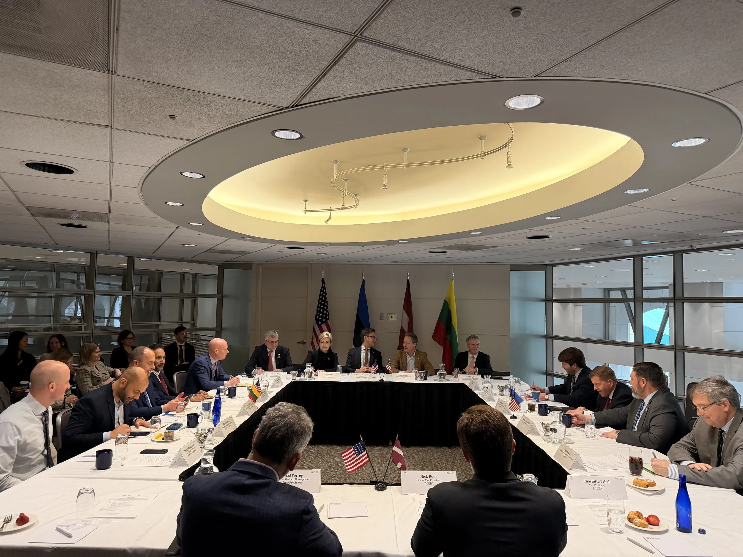 ACEBA and ALBC Hosts 2nd Business with the Baltics Roundtable &amp; Reception