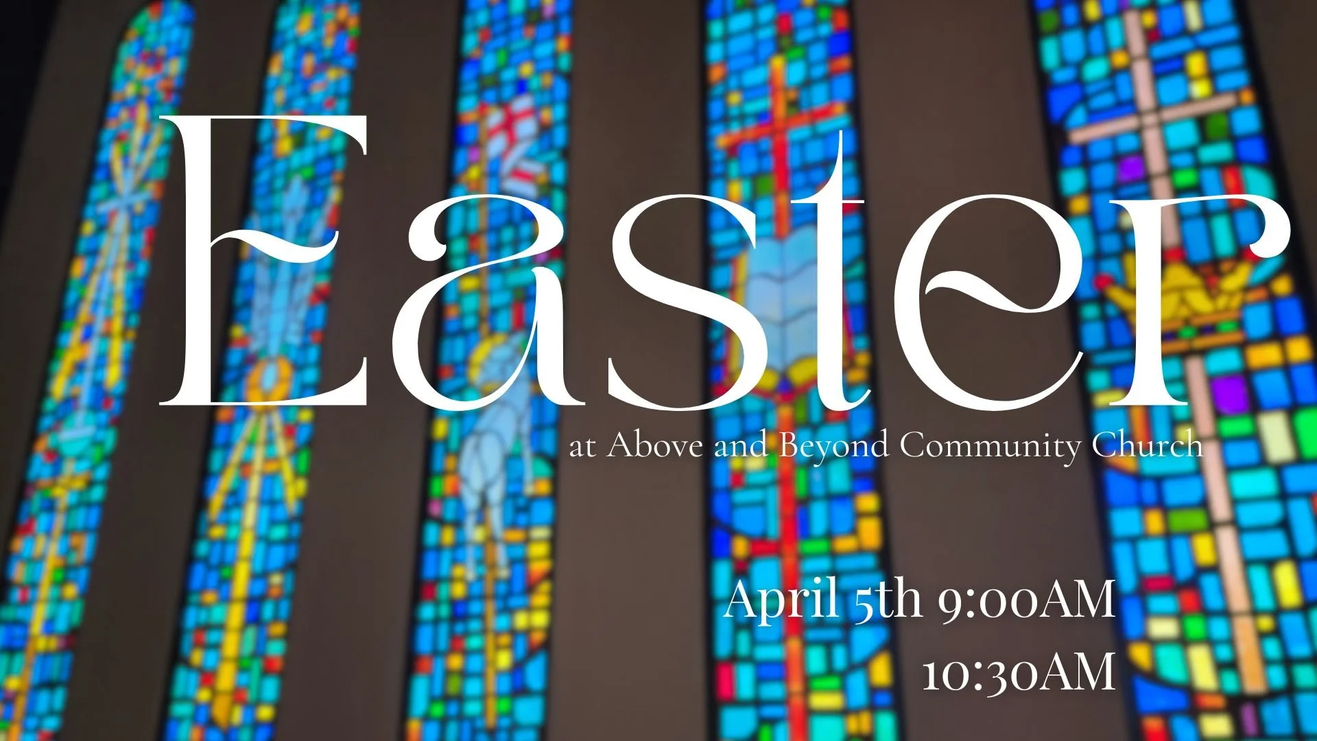 9:00 Easter Service