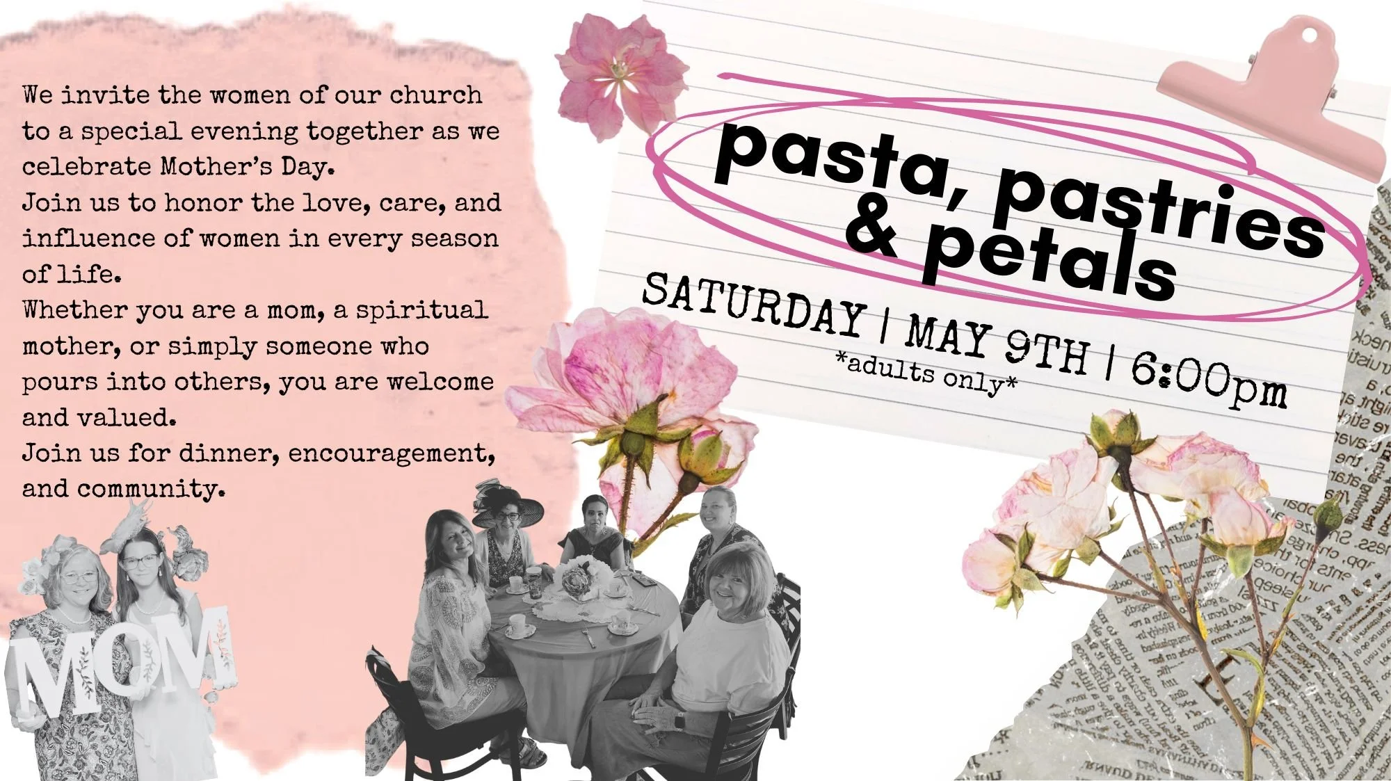 Mother's Day Dinner Event
