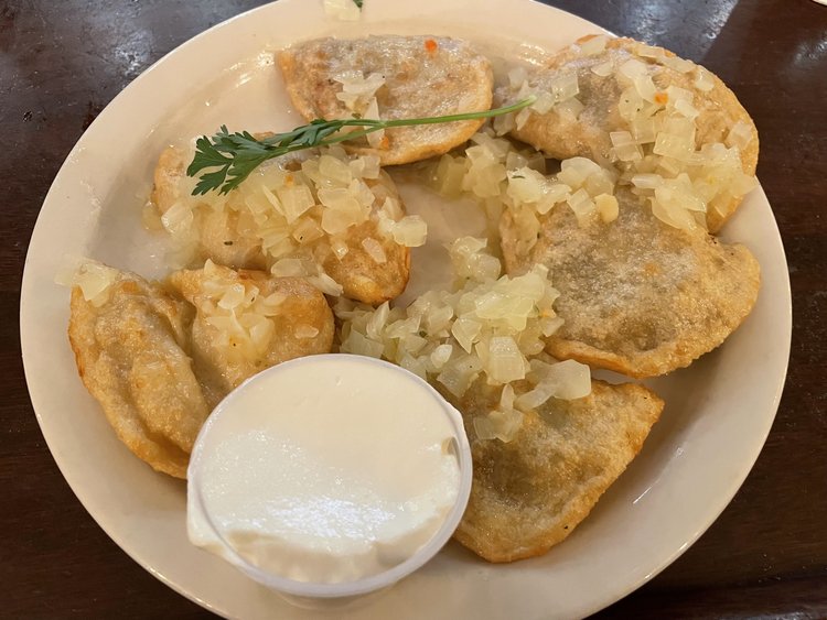 pierogis at karczma
