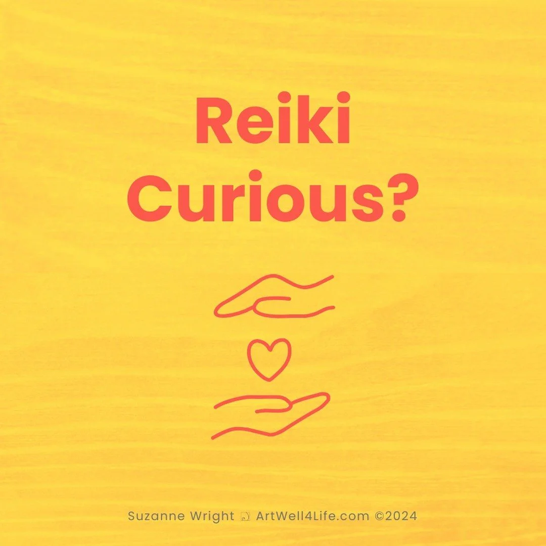 Are you Reiki curious? 
Scroll through these Reiki tidbits and explore WHY and HOW a Reiki Box practice can be so supportive and healing! 
#reikibox #reikiboxforhealing #creativereiki #artwell4life
