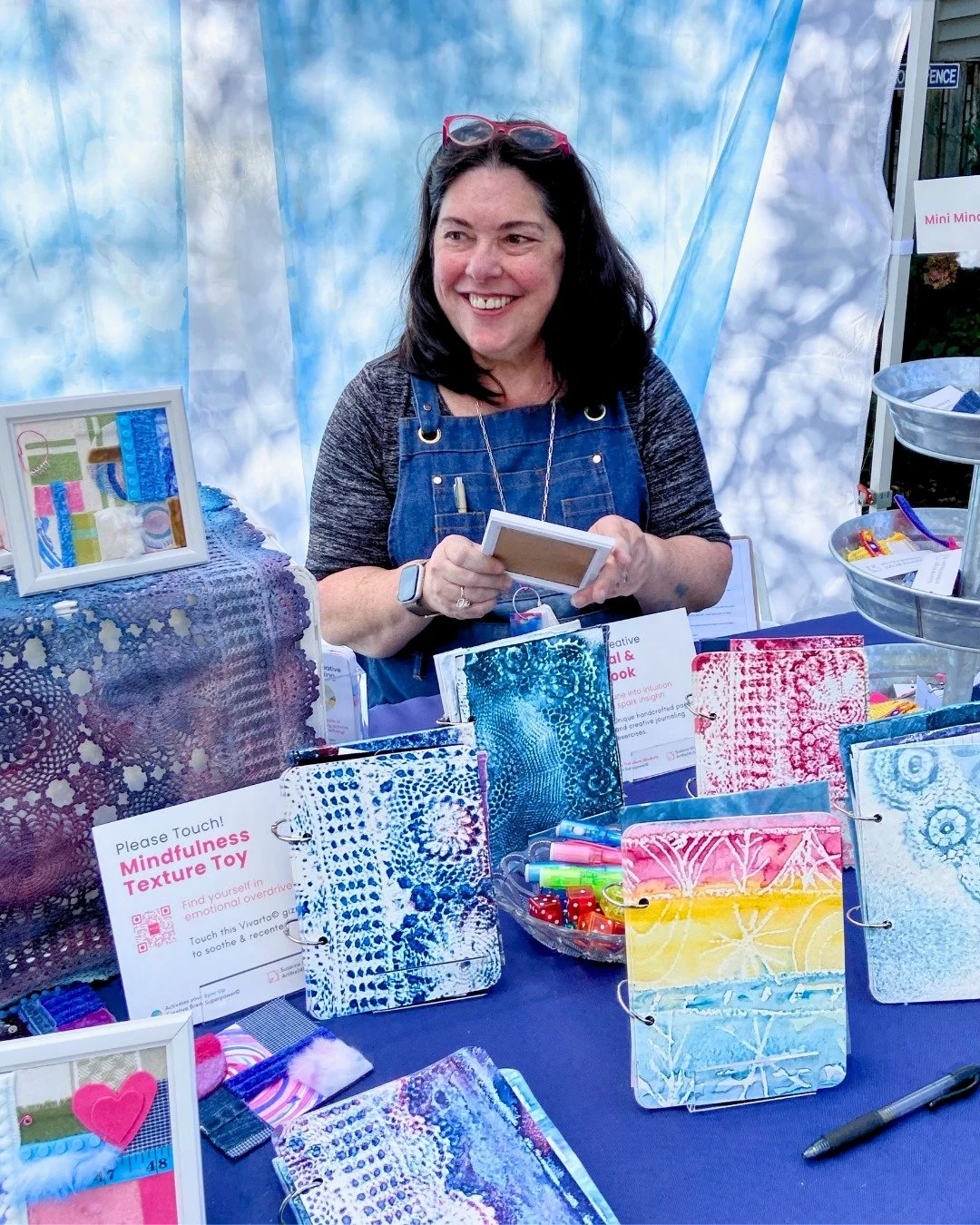 Looking forward to Chevy Chase Artists Festival - Ch/Art Fest!

Sunday, April 26 &middot; 11am&ndash;4pm
5530 Connecticut Ave NW
Behind PNC Bank

I&rsquo;m excited to share my new Fingertip Sensory Resets, Talisman Broaches, and Creativity Journal Pl