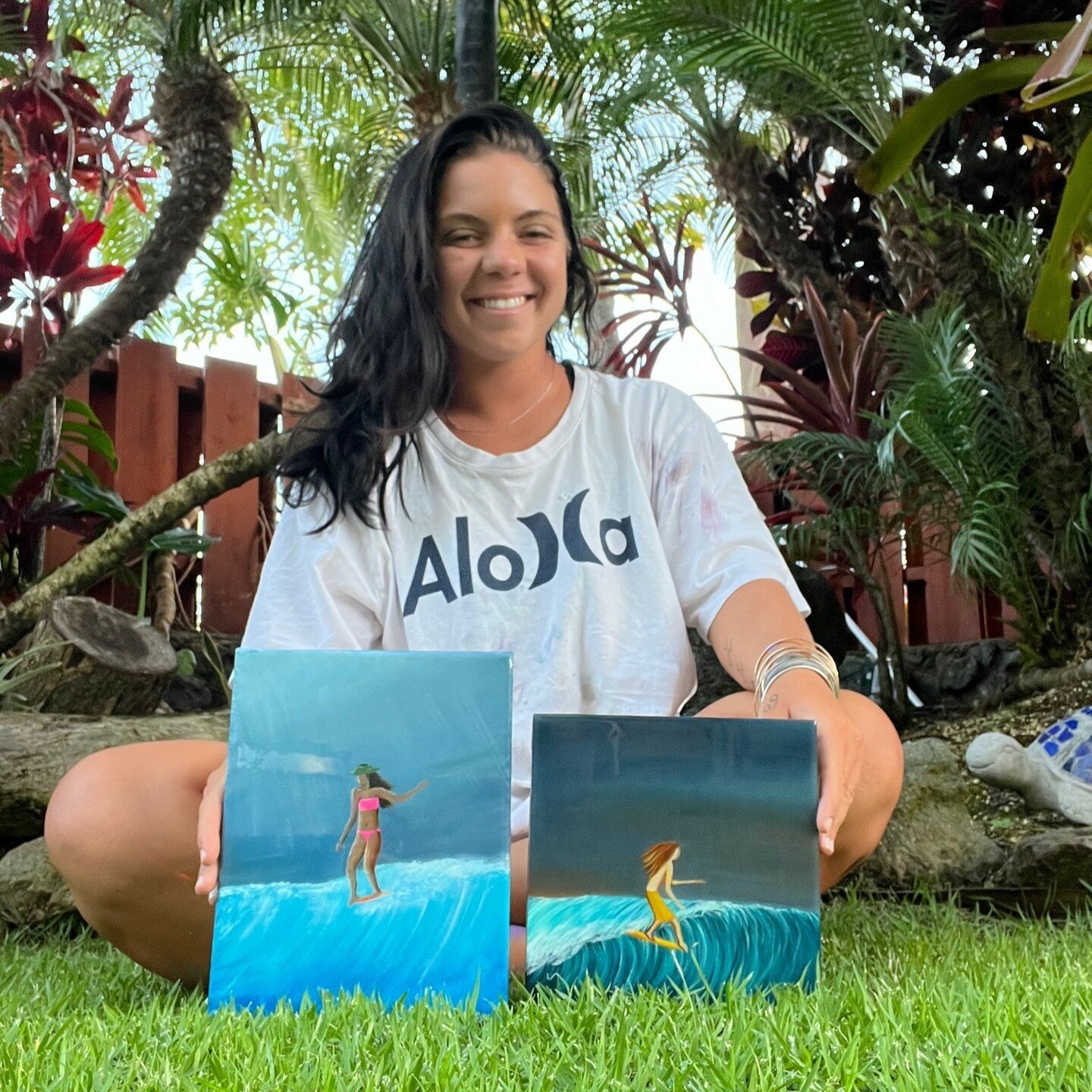 Give back this July while also brightening your home or office with more ocean energy. This month, all Kylee Norton pieces will donate 10% of the proceeds to @SustainableCoastlines. 

Every time you see these ocean blues, you will remember Hawai&lsqu