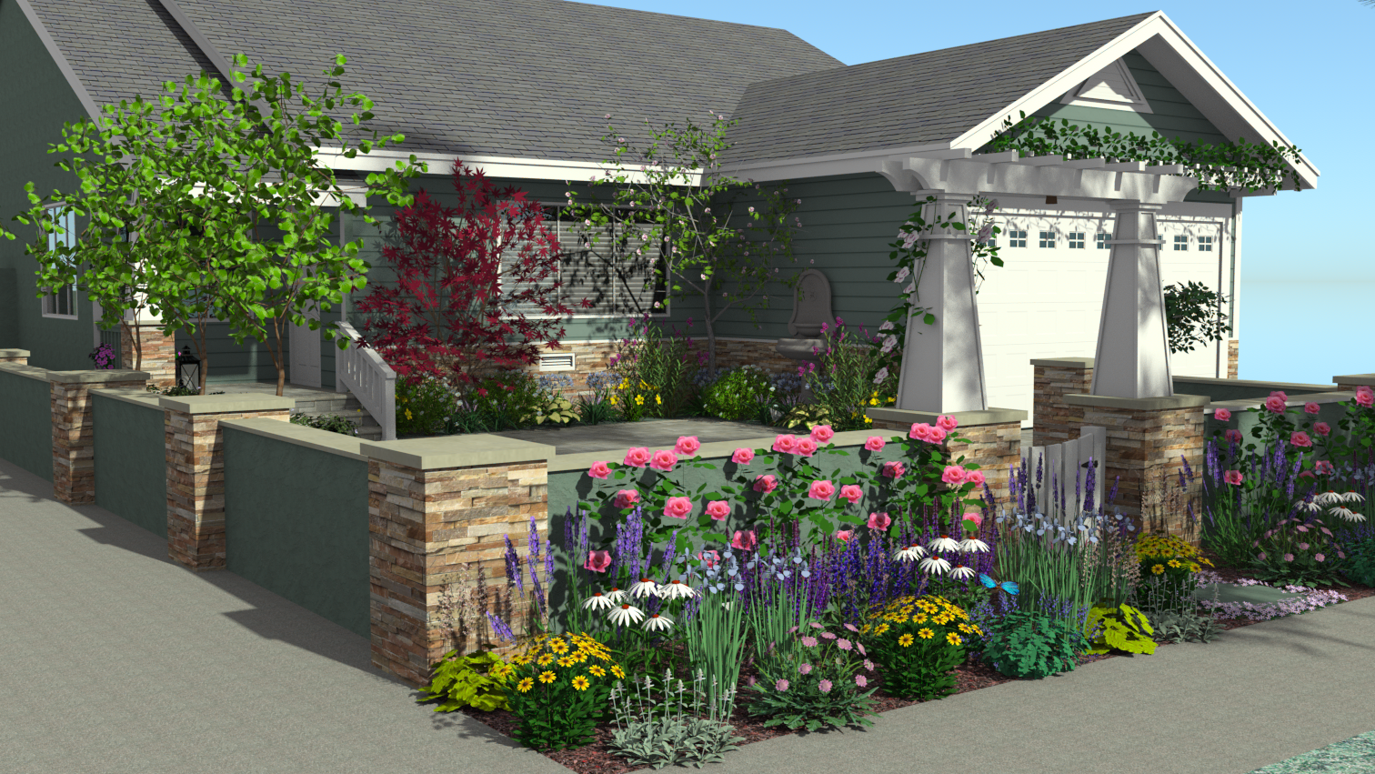 SKETCHUP_FRONT GARDEN_5-20-2016_BILL AND CHRISTINA MURRAY-HONEY GOLD-22in columns108-MOVIE -2 - SIMPLE VERSION-Scene 1.png