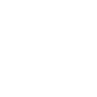 Line drawing of a cow with spots.