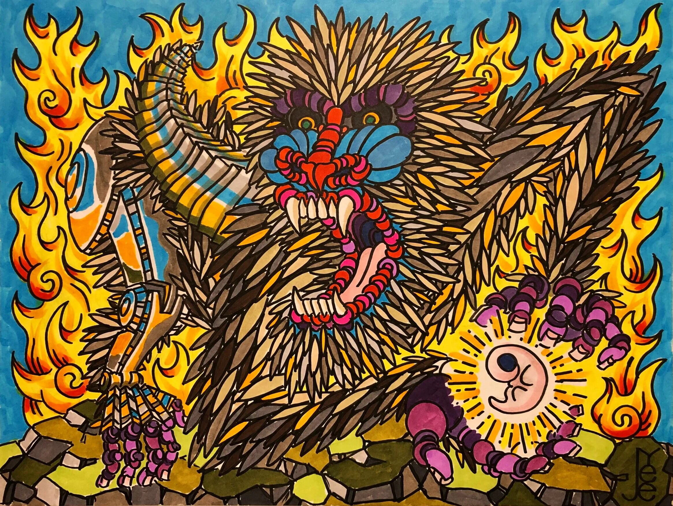 Mother Mandrill