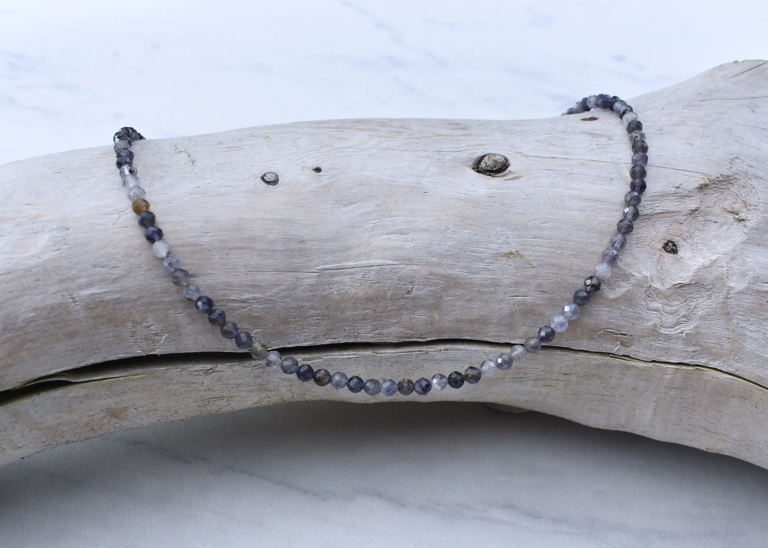 Dainty Iolite Necklace