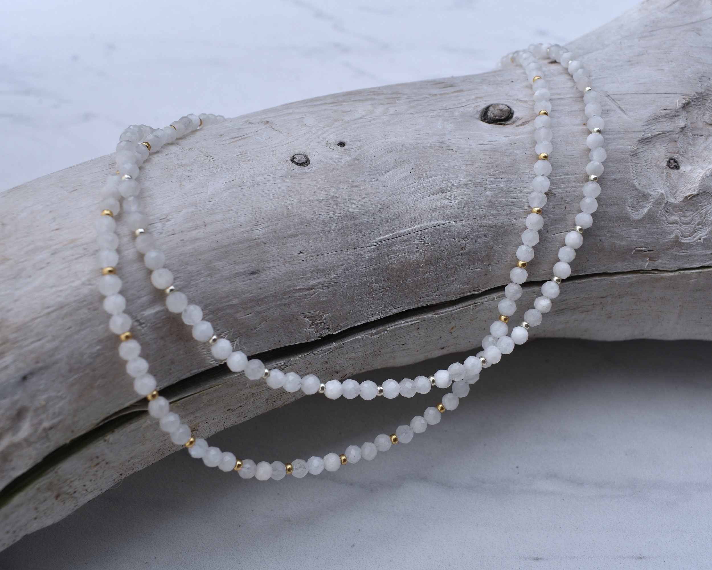 Dainty Moonstone Necklace