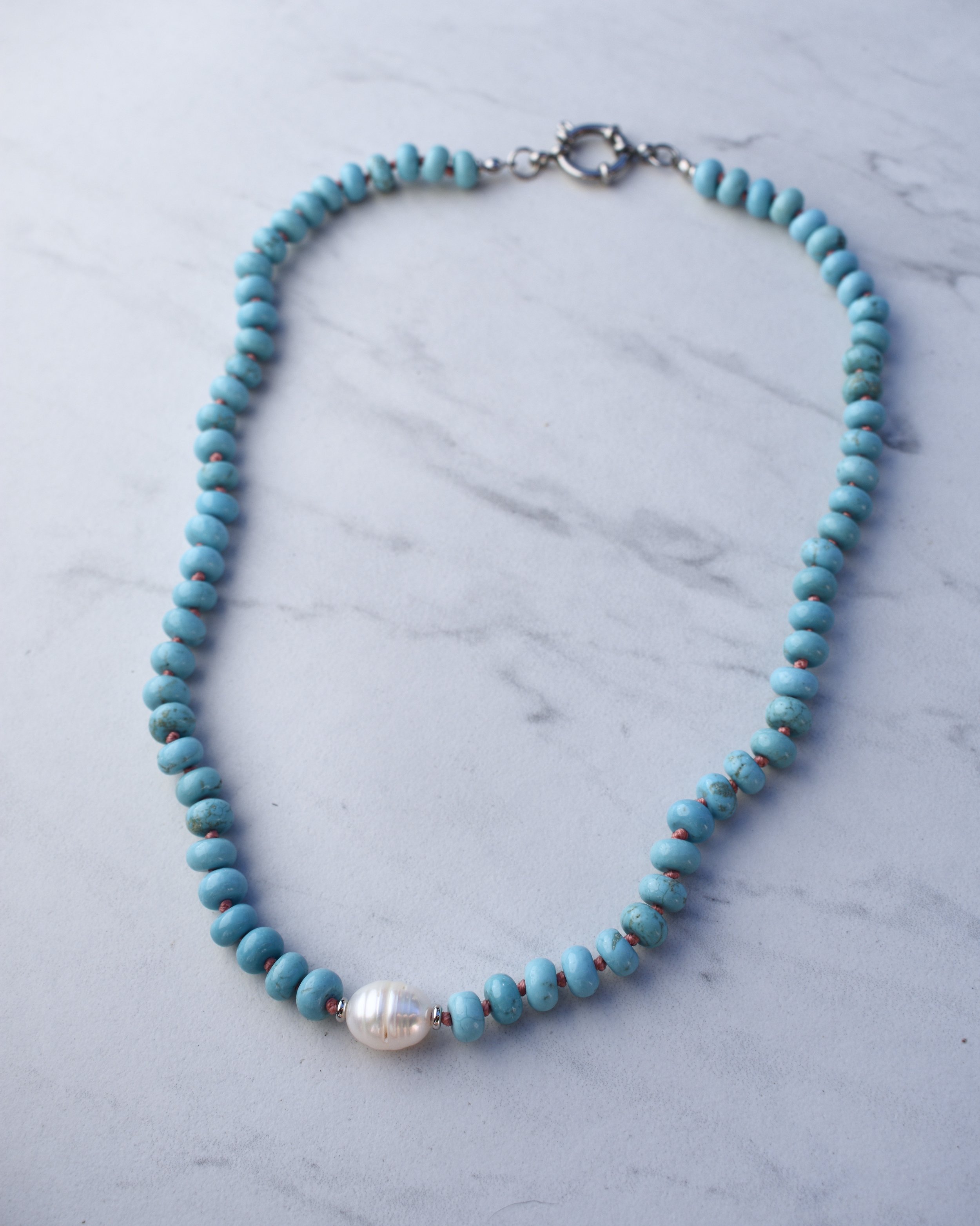 Costa Azul ~ Gemstone Necklace