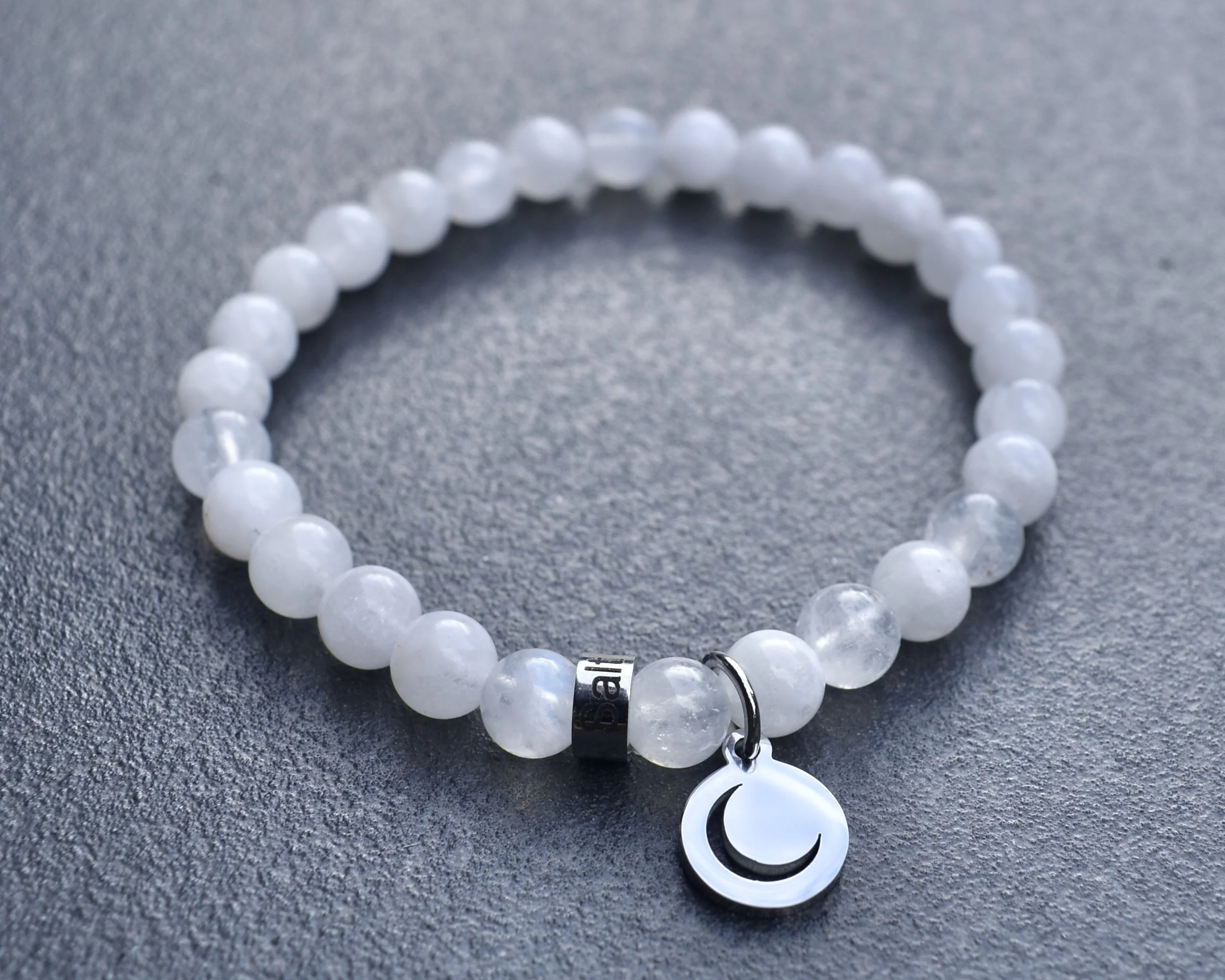 Dancing in the Moonlight - Moonstone Charm Bracelet