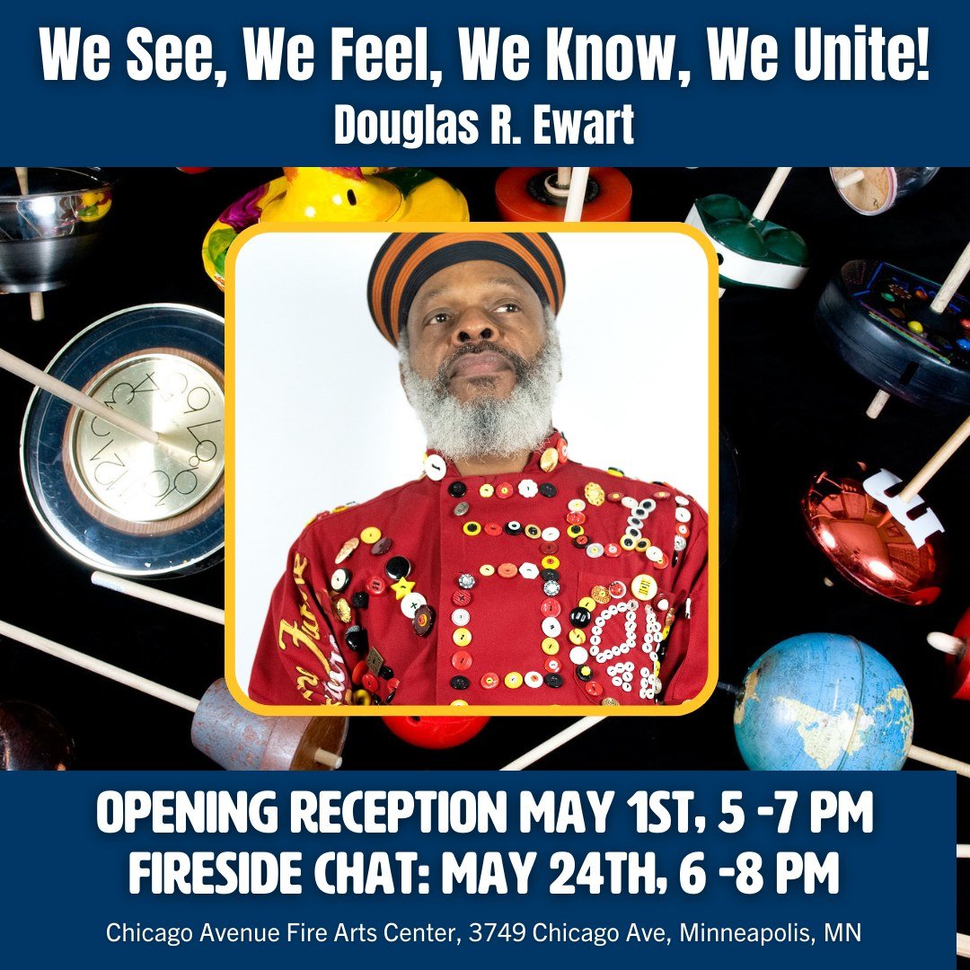 Join us tonight at 5pm for the opening reception for &quot;We See, We Feel, We Know, We Unite!&quot; featuring the incredible work of Douglas R. Ewart. Get ready to be inspired as we explore his dynamic works of art.

Come together with fellow art en