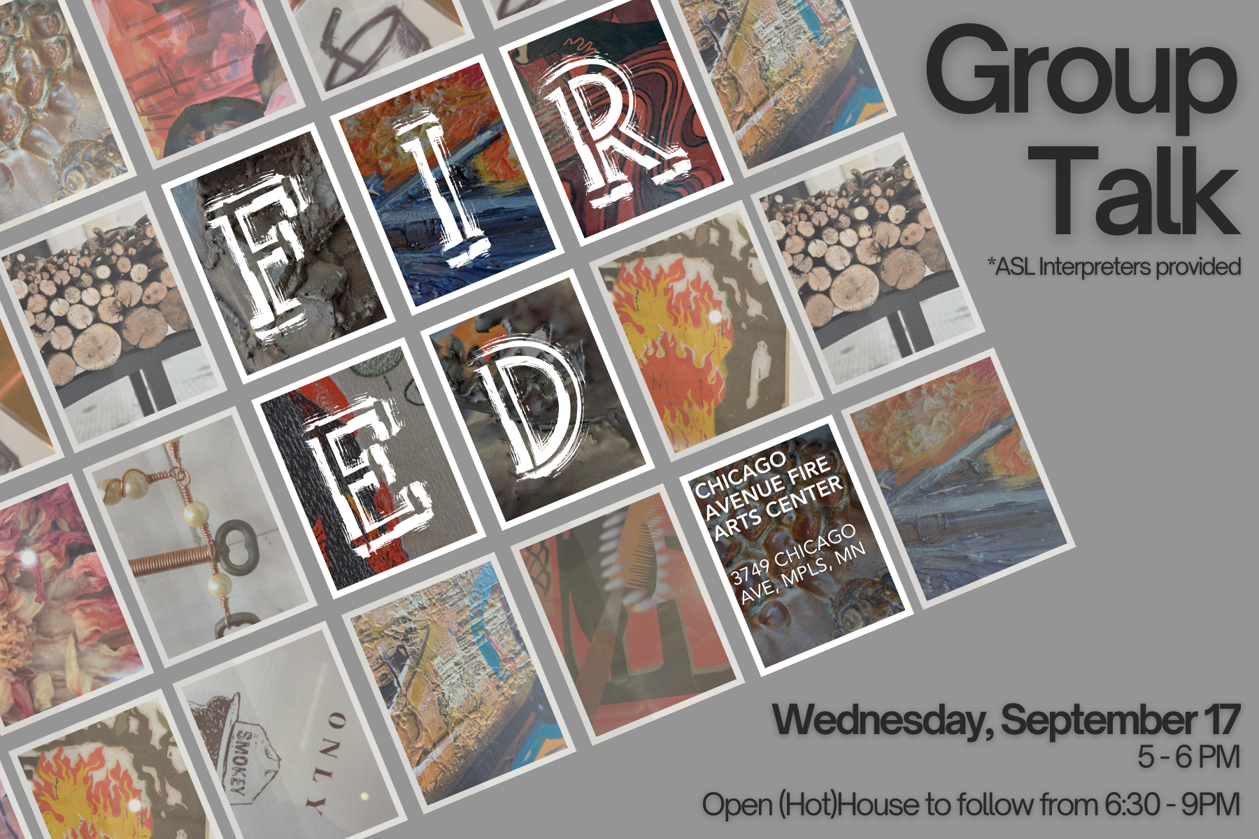 Fired! Group Artist Talk