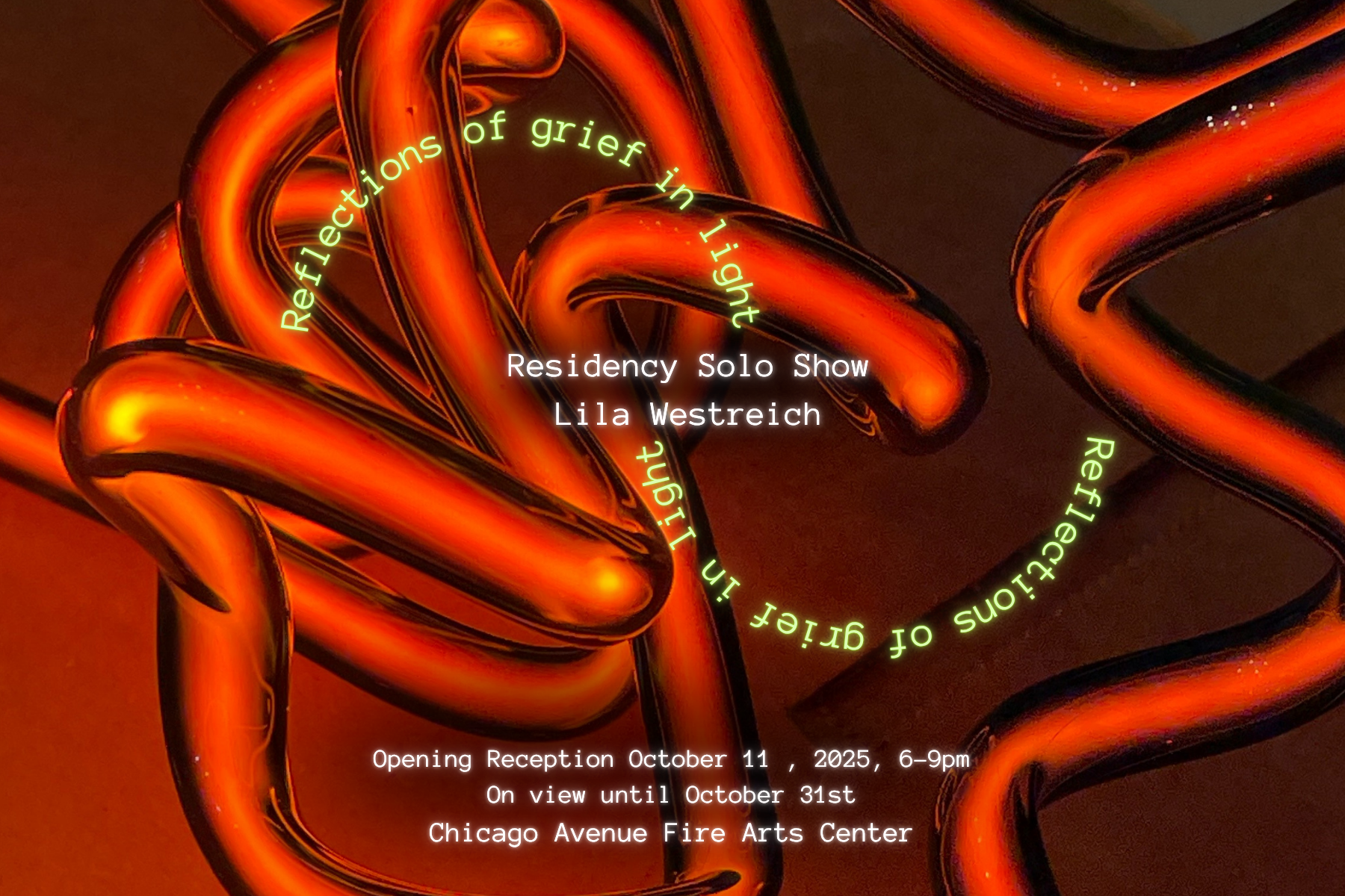 Reflections of Grief in Light Opening Reception