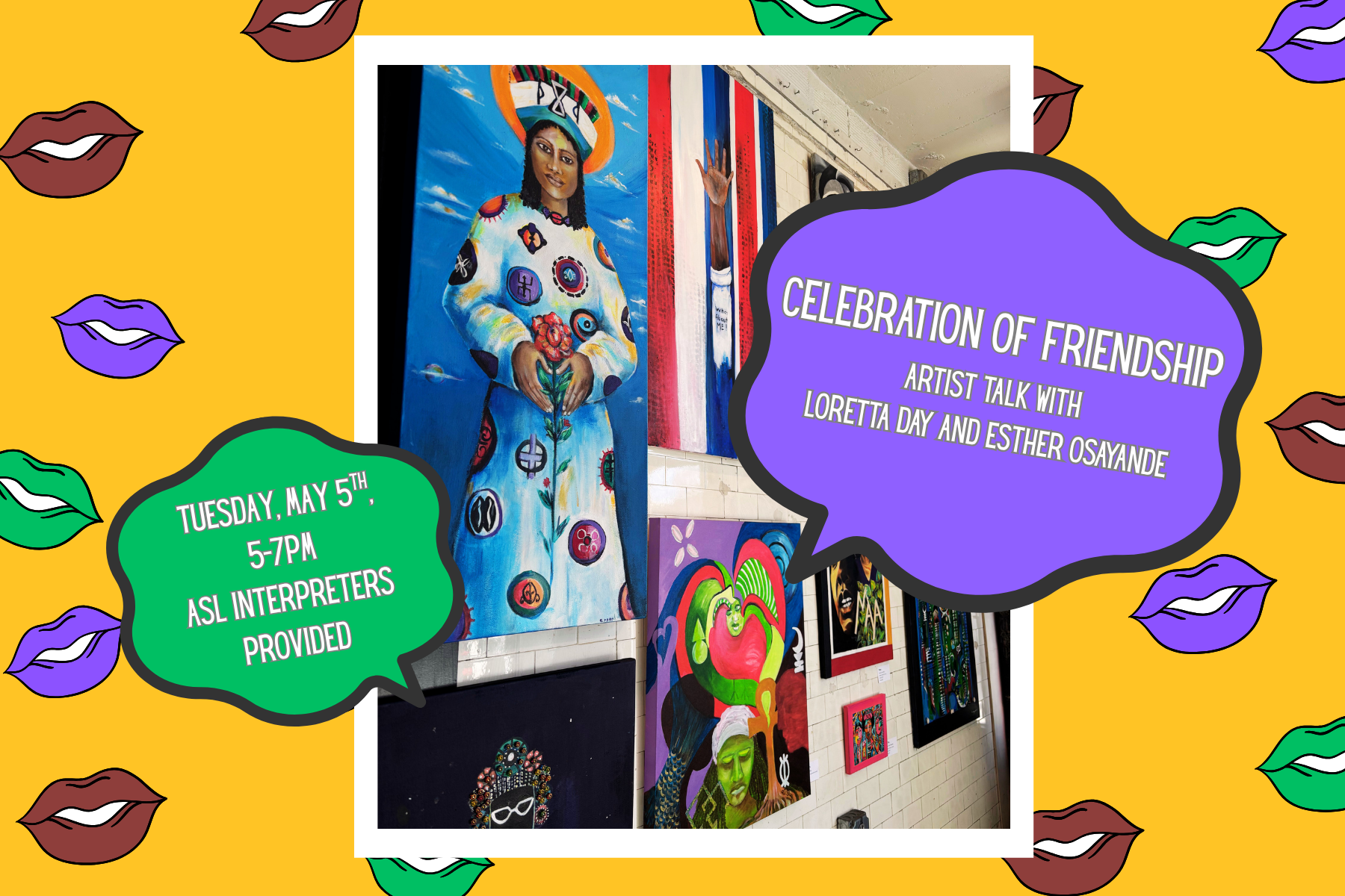 Artist Talk with Loretta Day and Esther Osayande