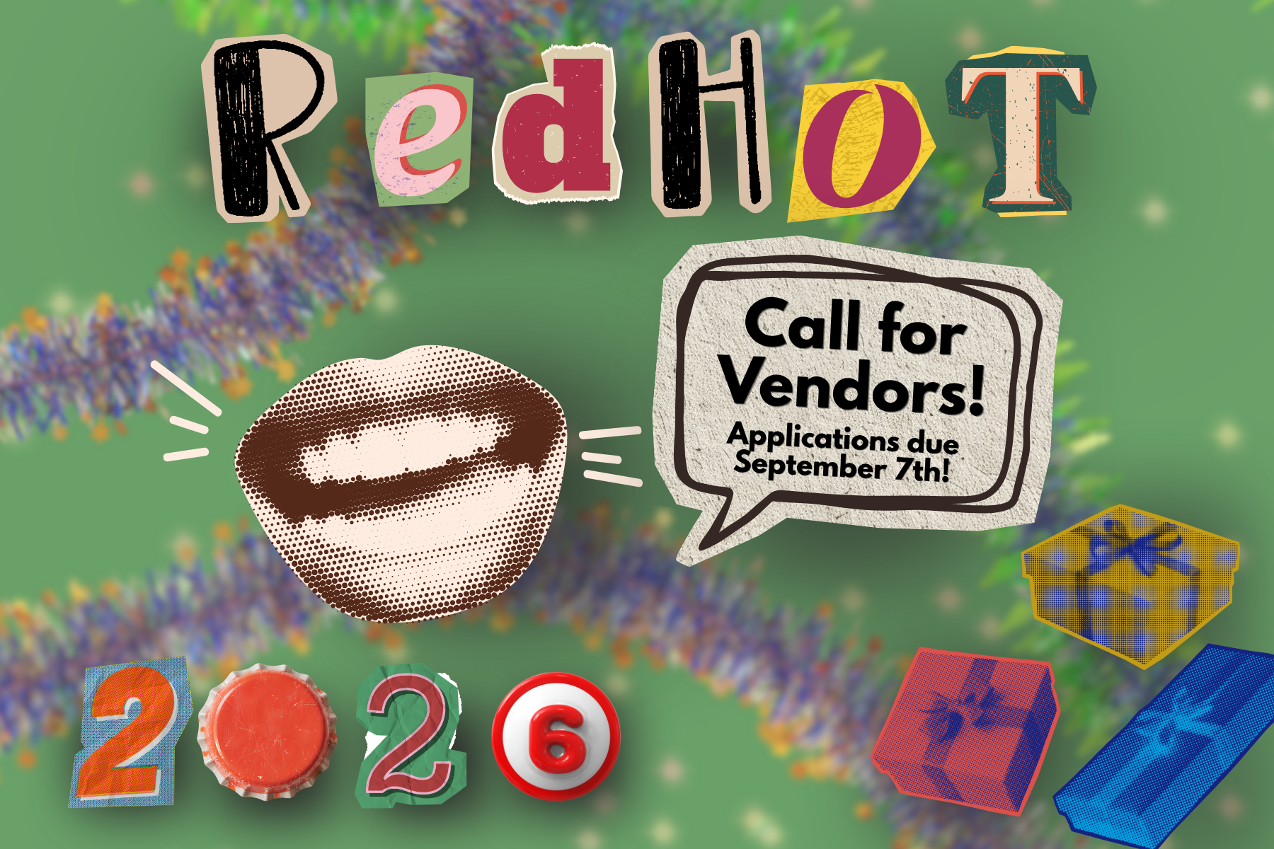 Call for Vendors: 11th Annual RedHot Art Market